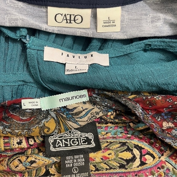 Women's Boho Lot Tops Dress Size Large - Picture 12 of 12